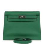 Hermes Kelly Danse Cactus Verso Evercolor Palladium Hardware