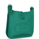 Hermes Evelyne III PM Vert Jade Clemence Gold Hardware - Image 2