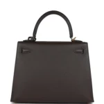 Hermes Kelly Sellier 25 Ebene Epsom Gold Hardware - Image 4