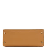 Hermes Kelly Sellier 28 Sesame Epsom Gold Hardware - Image 6