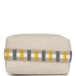 Hermes Bride-A-Brac Au Carre Case PM Seigle Wool Palladium Hardware - Image 6