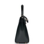 Hermes Kelly Sellier 25 Vert Rousseau Madame and Shiny Niloticus Crocodile Touch Gold Hardware - Image 2