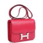 Hermes Constance 18 Rose Extreme Chevre Chamkila Palladium Hardware - Image 2