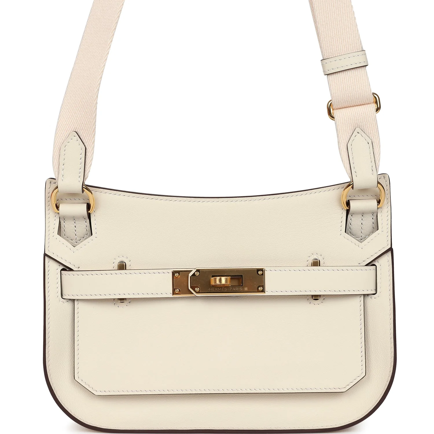 4D6B1AA6-4A4B-B8EA-C4A9-0D573209E4F8.webp Hermes Mini Jypsiere Nata Swift Gold Hardware - Image 1