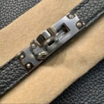 Herm&egrave;s Brikin 25-35 black silver buckle custom - Image 4