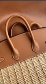 Herm&egrave;s Picnic Sellier Birkin 25 Framboise Swift Palladium Hardware customization - Image 7