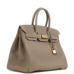 Hermes Birkin 35 Etoupe Togo Gold Hardware - Image 2