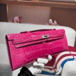 Herm&egrave;s Kelly 31 handbag crocodile leather - Image 3