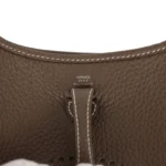 Hermes Evelyne TPM Etoupe Clemence Palladium Hardware - Image 7