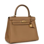 Hermes Kelly Retourne 25 Chai Togo Gold Hardware - Image 2