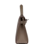Hermes Kelly Sellier 20 Etoupe Epsom Palladium Hardware - Image 4