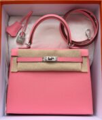 Herm&egrave;s Kelly 25-28 Light Pink TOGO Custom