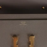 Hermes Constance Wallet To Go Etain Epsom Gold Hardware - Image 7