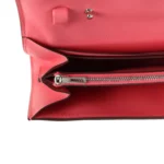 Hermes Constance Wallet To Go Rose Azalee Evercolor Palladium Hardware - Image 9