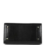 Hermes Birkin Sellier 20 Black Varanus Niloticus Lizard Gold Hardware - Image 6