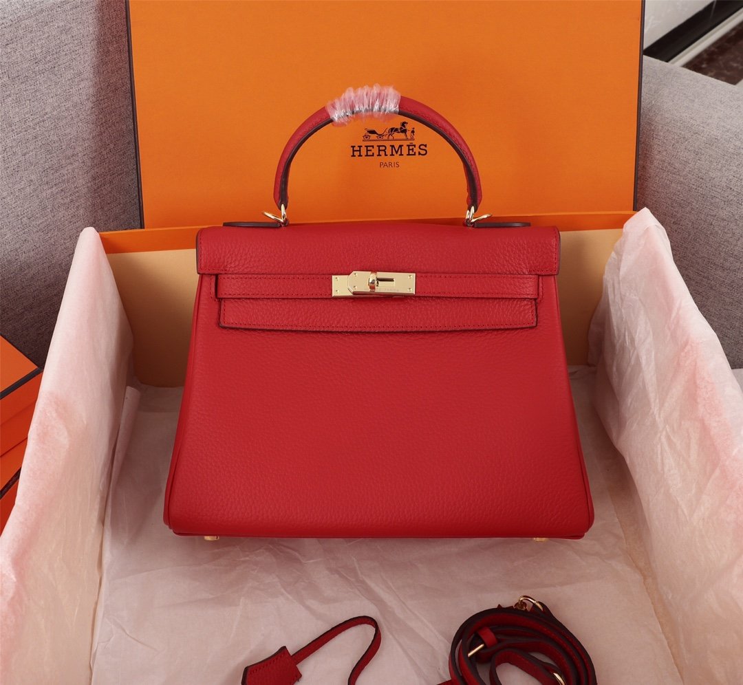 55C63E14-47E2-6726-0F62-E009709718FC.jpg Hermes Kelly 25-28 TOGO - Image 1