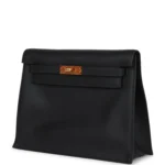 Hermes Kelly Danse Black Swift Gold Hardware - Image 5