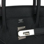 Hermes Birkin 30 Black Togo Palladium Hardware - Image 7