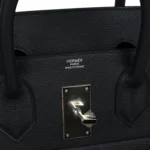 Hermes Birkin HAC 50 Black Togo Palladium Hardware - Image 7