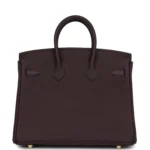 Hermes Birkin 25 Rouge Sellier Togo Gold Hardware - Image 5