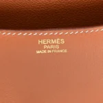 Herm&egrave;s Constance 24 Brown Evercolor Leather Gold Hardware - Image 2