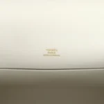 Hermes Kelly Pochette White Swift Gold Hardware - Image 7
