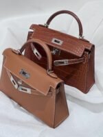 Herm&egrave;s Minikelly II Saddle Alligator - Image 2
