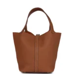 Hermes Picotin Lock 22 Gold Clemence Palladium Hardware - Image 4