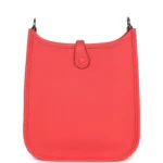 Hermes Evelyne TPM Rose Texas Clemence Palladium Hardware - Image 4