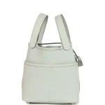 Hermes Picotin Cargo 18 Gris Platine Toile Canvas and Swift Palladium Hardware - Image 3