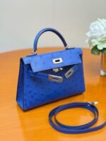 Hermes Kelly2 Mini 19 South African ostrich skin - Image 4