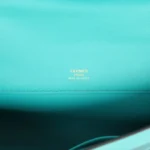 Hermes Kelly Cut Vert Verone Swift Gold Hardware - Image 7