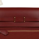 Hermes Herbag Zip 20 Mini Rouge H Toile Militaire Canvas and Vache Hunter Gold Hardware - Image 6