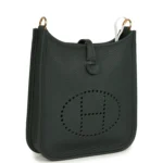 Hermes Evelyne TPM Vert Mangrove Clemence Gold Hardware - Image 2