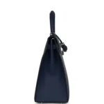 Hermes Kelly Sellier 35 Bleu Saphir Epsom Palladium Hardware - Image 3