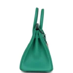 Hermes Birkin 25 Vert Vertigo Verso Swift Palladium Hardware - Image 4