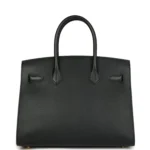 Hermes Birkin Sellier 30 Black Epsom Gold Hardware - Image 4