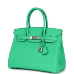 Hermes Birkin 30 Vert Comics Togo Palladium Hardware - Image 5