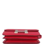 Hermes Constance 18 Rose Extreme Epsom Palladium Hardware - Image 6