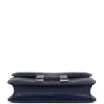 Hermes Constance 1-24 Bleu Saphir Matte Alligator Marquette Palladium Hardware - Image 6