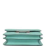 Hermes Constance 18 Aqua Chevre Palladium Hardware - Image 6