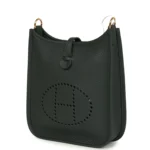 Hermes Evelyne TPM Vert Mangrove Clemence Gold Hardware - Image 5