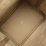 Hermes Picotin Lock 18 Beige Marfa Clemence Gold Hardware - Image 7