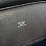 HERM&Egrave;S Limited Edition Birkin Cargo 25-35 in Gold Swift leather and Canvas with Palladium hardware customization - Image 7