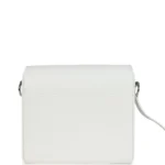 Hermes Mini Roulis New White Evercolor Palladium Hardware - Image 4