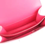 Hermes Constance 18 Rose Extreme Chevre Chamkila Palladium Hardware - Image 9