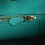 Hermes Birkin 30 Vert Verone Epsom Gold Hardware - Image 8