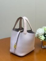 Hermes Picotin Basket with Touch Crocodile Handle - Image 12