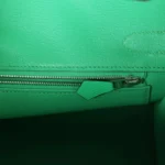 Hermes Birkin 30 Vert Comics Togo Palladium Hardware - Image 9