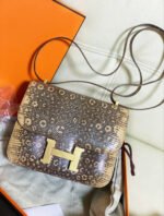 Herm&egrave;s Constance 24 Lizard Leather Custom - Image 2